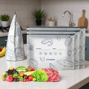 Medium Size Aluminum Foil Zipper Lock Premium Bag - 10 Pcs