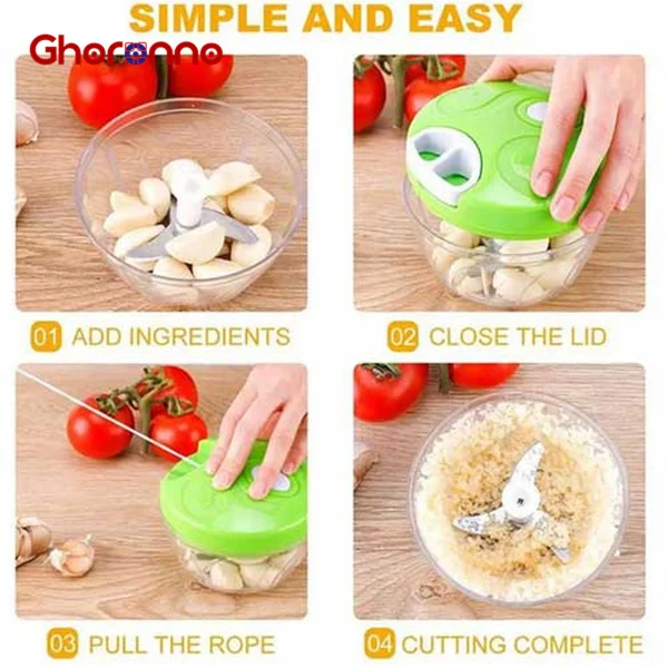 One Hand Chopper Manual Hand chopper (1 pcs) – Ghoronno